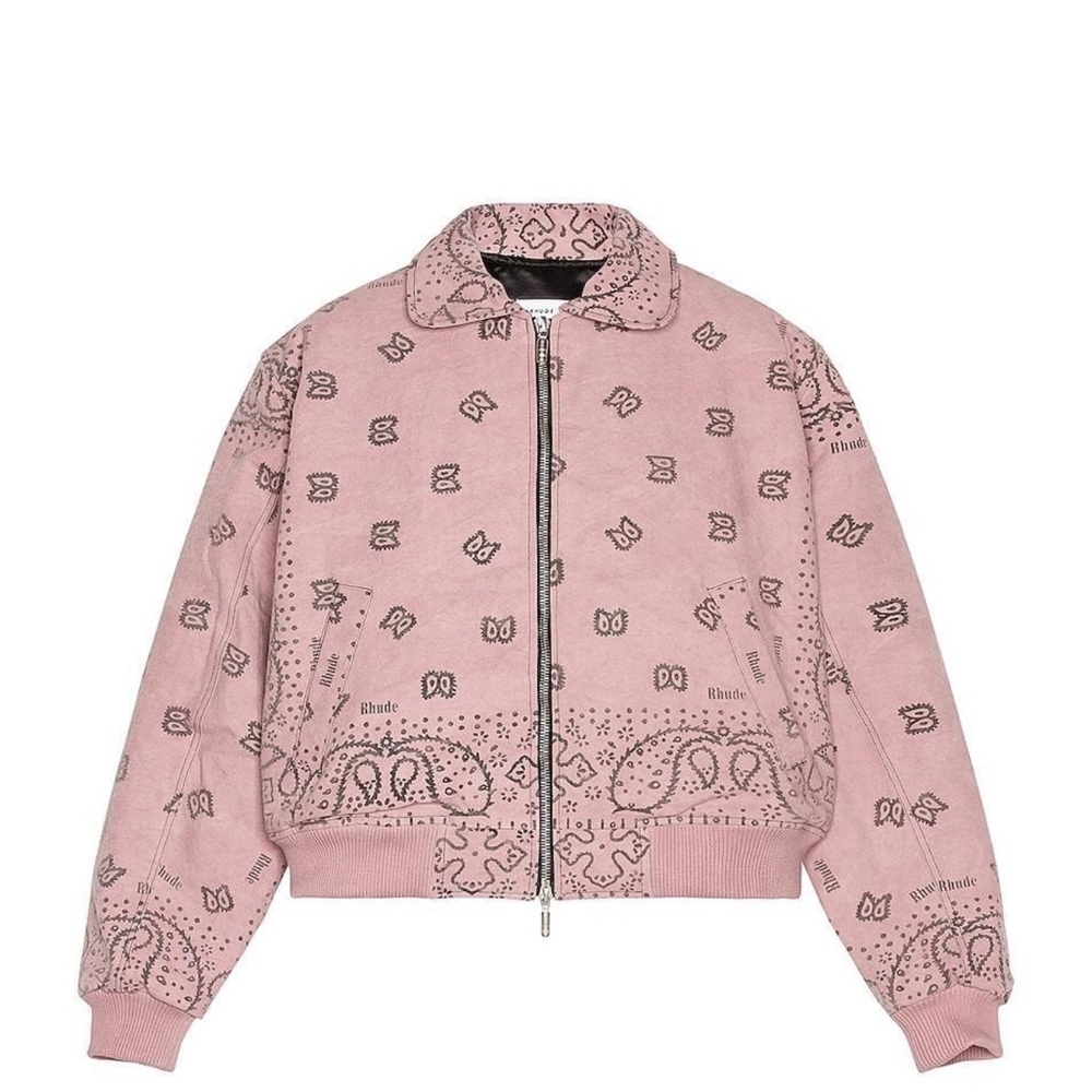 Rhude Bandana Bomber Jacket